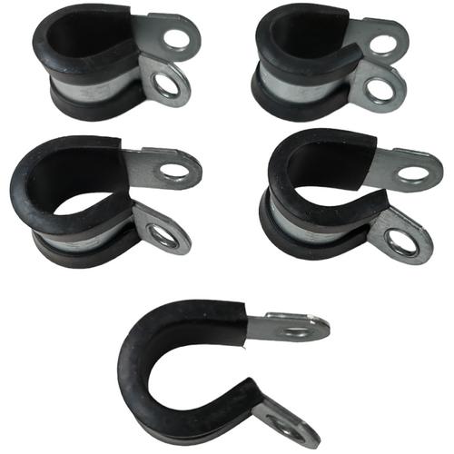 GUMMIKLAMMER 14MM M6 5-PACK